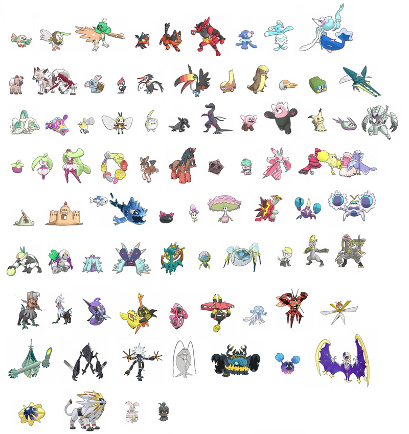 Illustration for article titled The Internet Reacts To Pokémon Sun and Moon's Pokedex Demo Leak